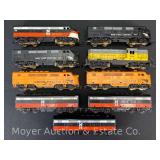 (6) Marx HO Scale Locomotives with (3) B Units