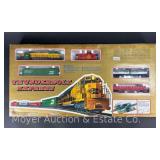 Mehano Master Model Makers Thunderbolt Express HO Scale Train Set, with Original Box