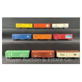(9) American Flyer S Gauge Box Cars