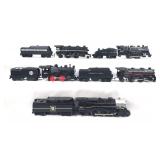 (5) Lionel Steam Locomotives with Tenders