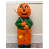 Jack-o-lantern Man Blow Mold, Union Products, No Cord, 31"h