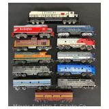 (6) Asst. HO Scale Locomotives with (4) Non-powered Units and (2) B Units