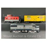 Railway Express Agency G Scale Train Set, with Original Boxes