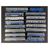 (16) Asst. HO Scale Baltimore & Ohio Passenger Cars