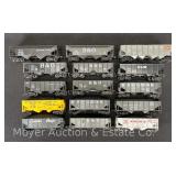 (15) HO Scale Filled Hopper Cars