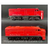 (2) Lionel No. 1055 The Texas Special Diesel Locomotives, Non-powered Units