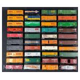 (40) HO Scale Boxcars