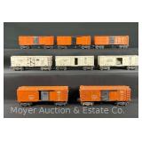 (8) Lionel Freight Cars, 3472, (2) 6472, and (5) X3464