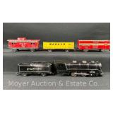 Marx Nickel Plate Railroad Freight Set