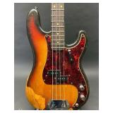 Fender Precision Bass 4-String Electric Bass Guitar, with Wood Case