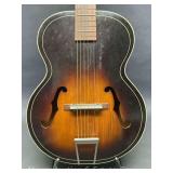 Harmony Hollow Body Acoustic Guitar, with Hard Case