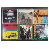 (6) The Clash Record Albums