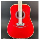 Esteban Eldarado Electrified Acoustic Guitar with Case, Amplifier, and DVDs