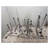 Group of Asst. Drum Stands and Hardware, Conditions/Completion Unknown