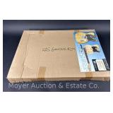 Reid & Son Unfinished Burl Ash Electric Guitar Kit, Condition/Completion Unknown, with Original Box