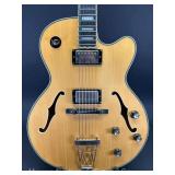 Epiphone "Joe Pass" Emperor Hollow Body Electric Guitar, with Hard Case, Missing Pick Guard