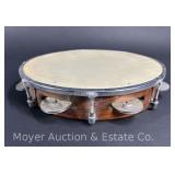 Tamborine, Made in Japan, 10.5"w