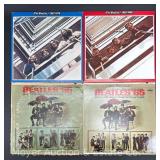 (4) Beatles Record Albums