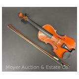 Menzel 1/8 Size Violin, with Bow and Case