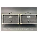 (2) Tosh TM25VC Speakers Monitors, 12"x7"x7"