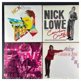 (4) Nick Lowe Record Albums