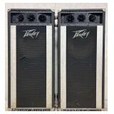 (2) Peavey T-300 Speaker Cabinets, 36"x16"x11"