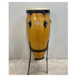 TJ Percussion Conga Drum, with Stand