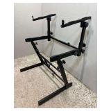 On Stage "Z" Double Keyboard Stand