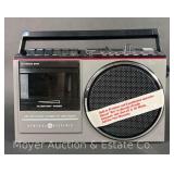 GE Radio Cassette Recorder, Model 3-5233, with Original Box
