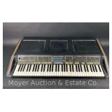 Moog Polymoog Synthesizer, 45"x22"x5.5"