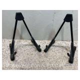 (2) Silvertone Folding Guitar Stands