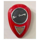Seeburg Teardrop Wall Speaker, 17.5"h