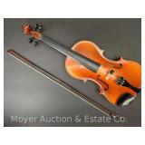 Knilling Bucharest Violin, No. 69906, with Bow and Hard Case, 26" Overall Length