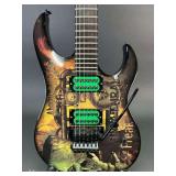 DBZ Halcyon Electric Guitar, Missing Back Cover