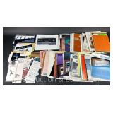 Group of Asst. Vintage Audio Component and Music Equipment Related Paperwork and Pamphlets
