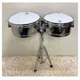LP Timbales, with Stand