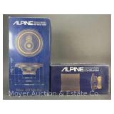 Vintage Alpine 6216 and 6362 Speakers, Appear New with Original Boxes