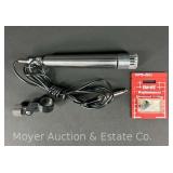 Vintage Calrad DM-30C Microphone and Replacement Diamond Stylus for Turntable