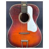 Silvertone Acoustic Guitar, with Hard Case