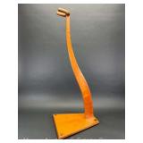 Cherry Wood Guitar Stand, 38"h