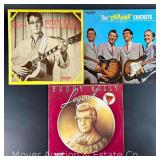 (3) Buddy Holly Record Albums