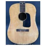 Acoustic Guitar, Unknown Maker, with Hard Case(Tight Fit)