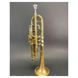 Trumpet, Unknown Maker, with Case