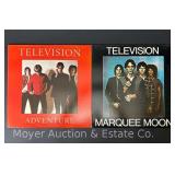 (2) Television Record Albums