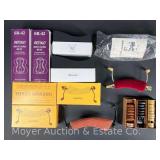 Group of Asst. Violin Shoulder Rests, Mutes and Accessories