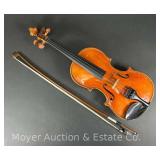 A.R. Seidel 1/2 Size Violin,, with Bow and Case(Broken Handle)