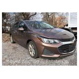 2019 Chevrolet Cruze, Inoperable, 140,145 Miles, VIN# 1G1BC5SM1K7137223