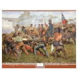 Civil War Lithograph Print: "Jackson and His Disciples" by Bradley Schmehl, Signed & #222 of 950