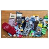 Group of New Character Socks & Pr. of Mittens, Winter Olympics 2010