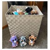 Basket of TY Beanie Boos